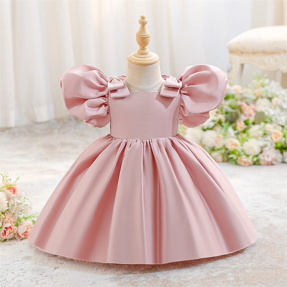 Women'S Formal Wear For Girls - Abito da ballo in raso rosa