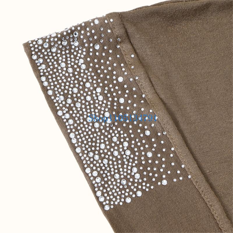 Women Formal Wear Hijab - 98 Eleganti Decori Foulard Cappello Donna