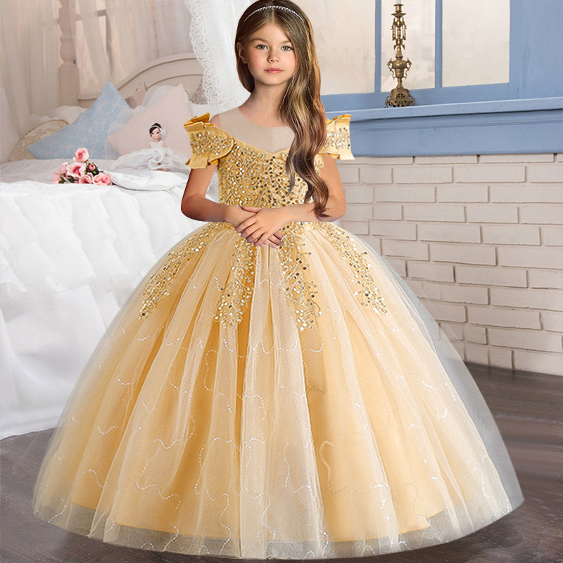 Women'S Formal Wear For Girls - Abito da Damigella per Bambine, Vestito