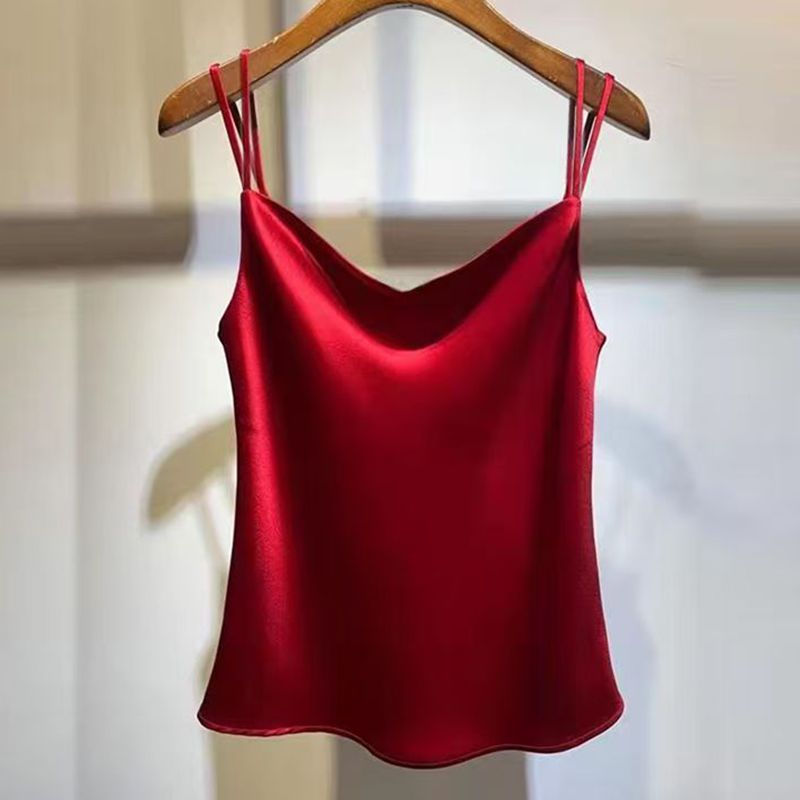 Silk Camisole Work - 2025 Canotta sexy in raso di