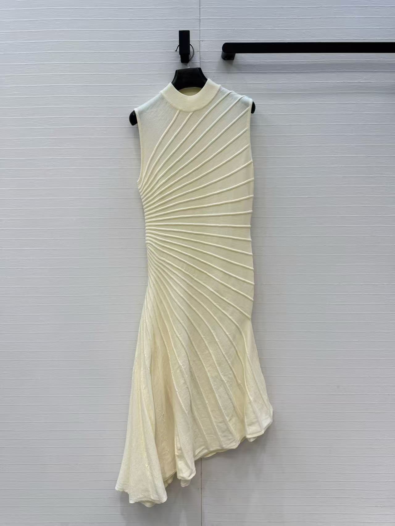 Women Formal Wear Designers - Abito in maglia a tinta unita,