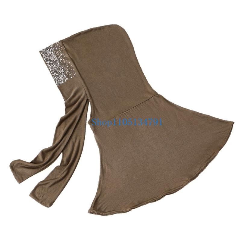98 Eleganti Decori Foulard Cap - Women Formal Wear Hijab recensione e prezzo