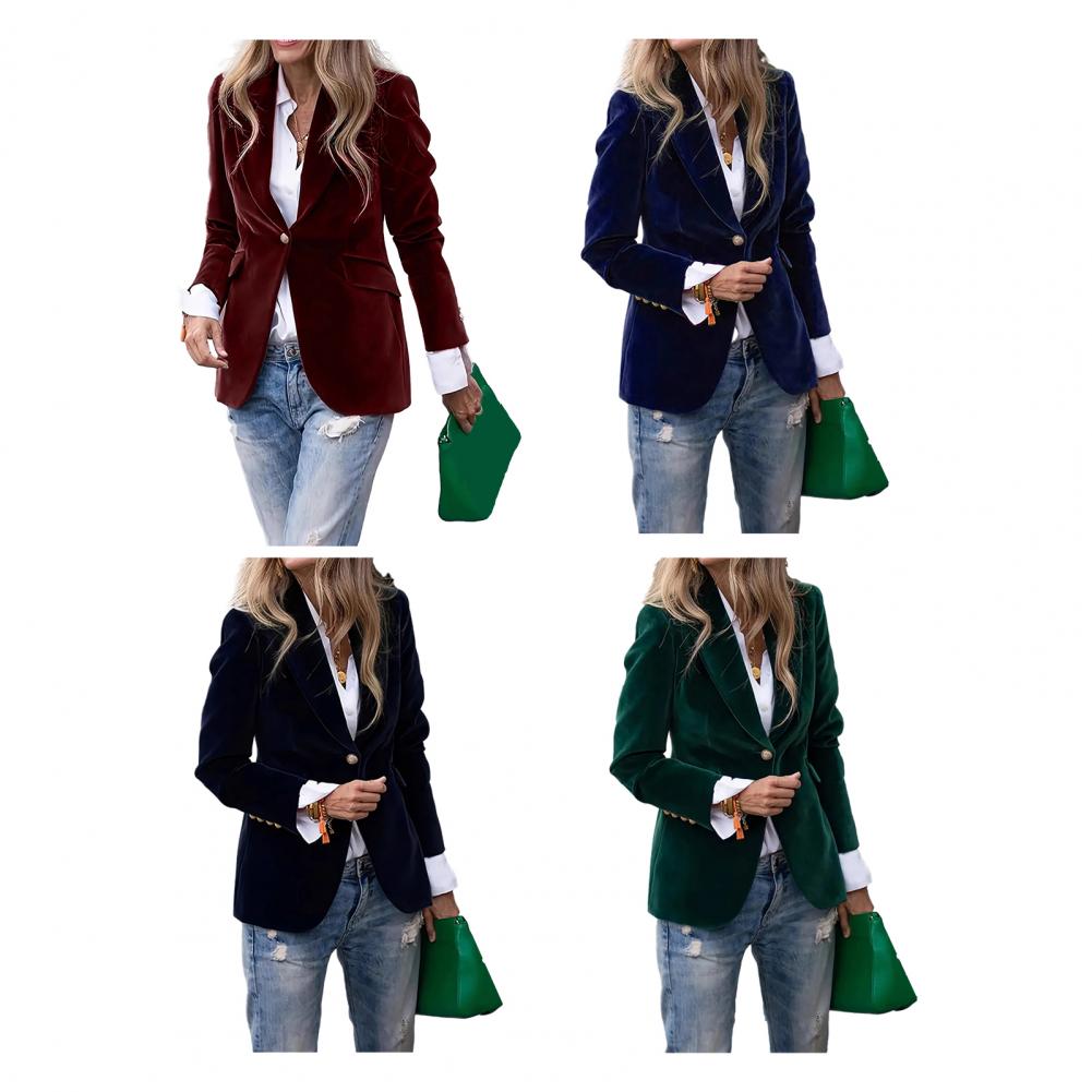 Blazer da donna in velluto tag - Women'S Formal Wear Wedding recensione e prezzo