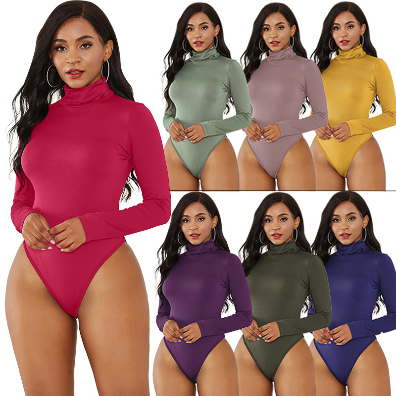 Tuta da donna Dolcevita Autunn - Turtleneck Bodysuit Office recensione e prezzo