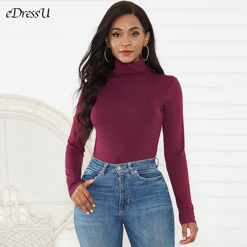 Tuta da donna Dolcevita Autunn - Turtleneck Bodysuit Office recensione e prezzo