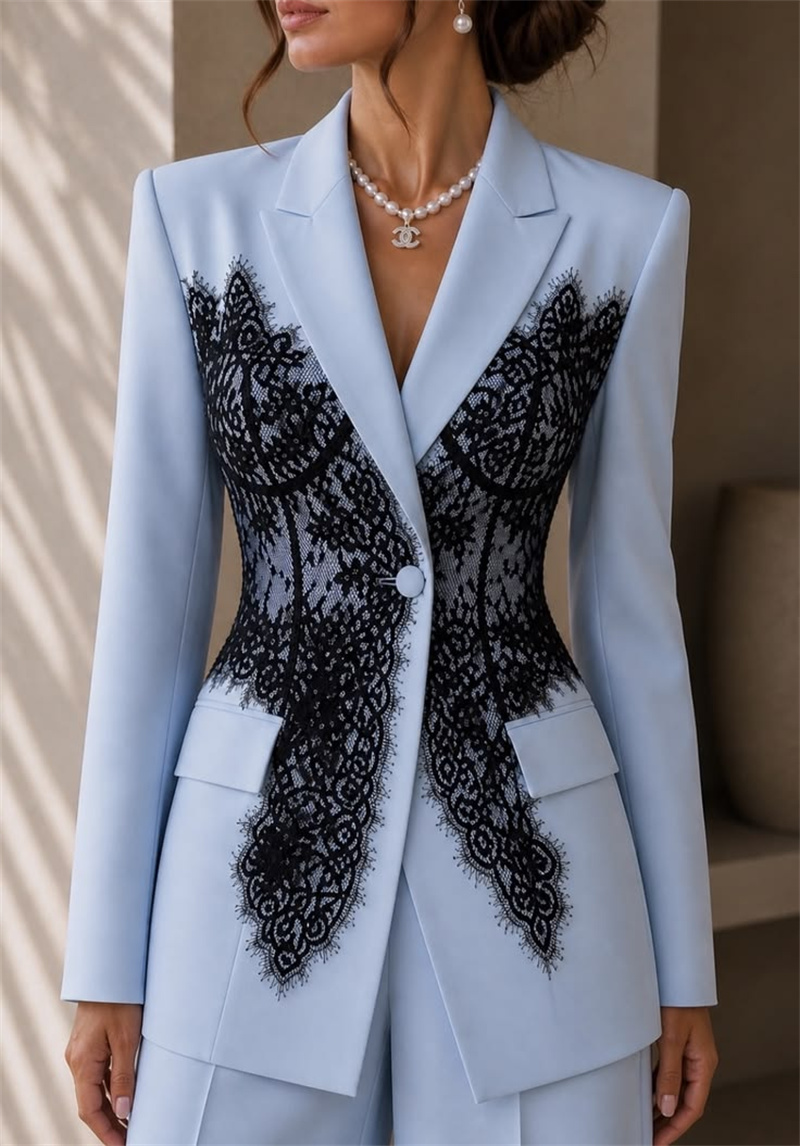 Elegante Completo Blu da Donna - Women'S Formal Wear Wedding recensione e prezzo